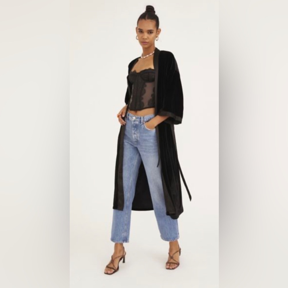 UO Velvet Spellbound Robe o/s